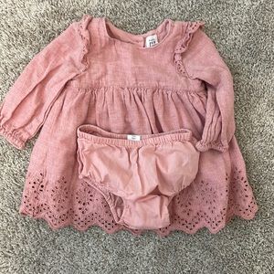 Gap Baby mauve dress